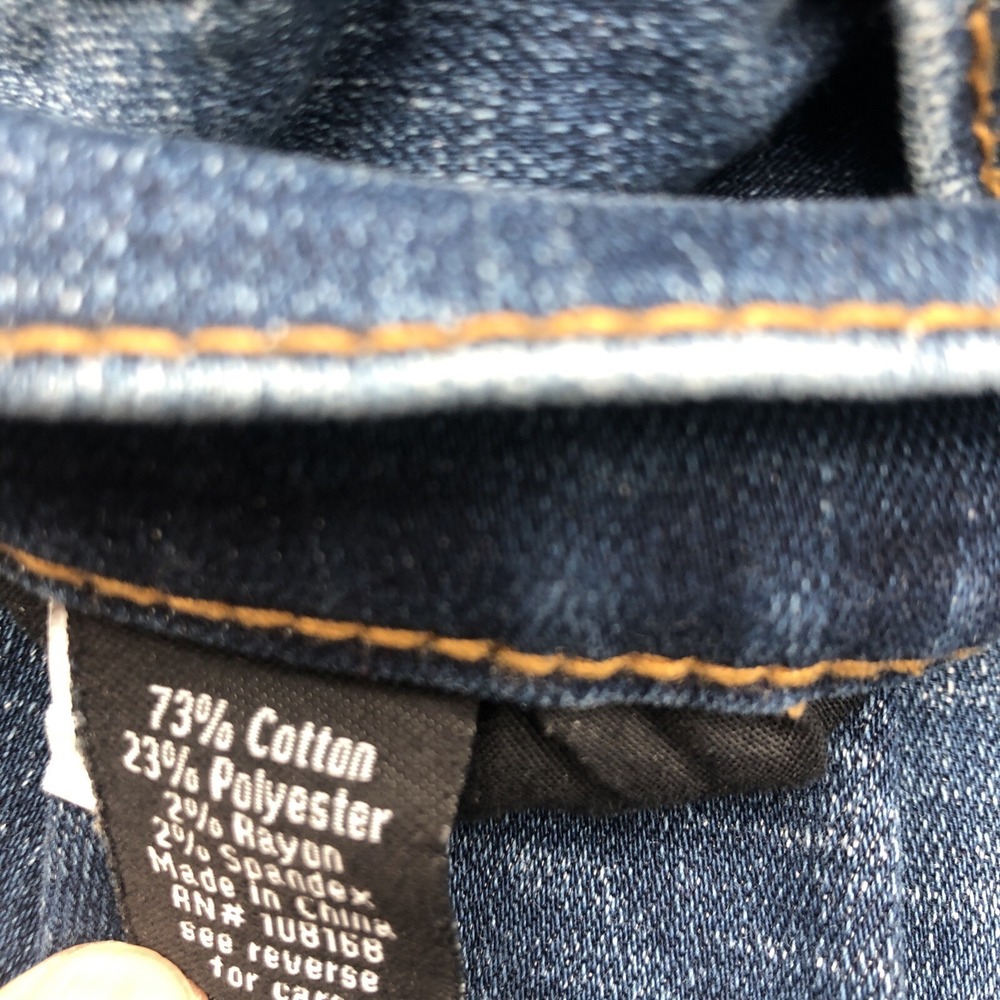 RSQ Seattle Skinny Taper Blue Jeans 30W 30L Preowned 73%C 23%P 2%R 2%Spandex - Picture 10 of 16
